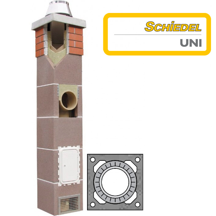 Schiedel UNI дымоход одноходовой без вентканала