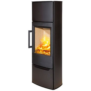 WIKING Miro 6 с теплоаккумулирующими камнями и нижней дверцей