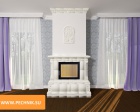 Облицовка в изразце &quot;Людвиг 1&quot; для каминной топки Hoxter