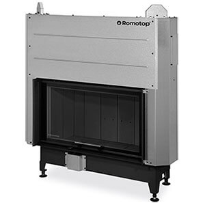 ROMOTOP HEAT 3G L 88.50.05 (H3LF 01) черный шамот