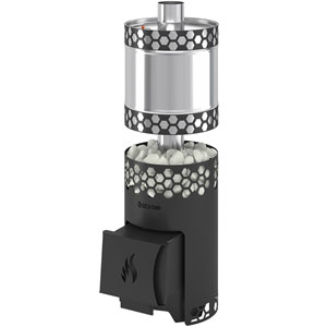 Печь для бани Везувий "Пчёлка" с баком