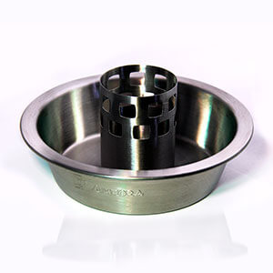 Курница из нержавеющей стали D21см