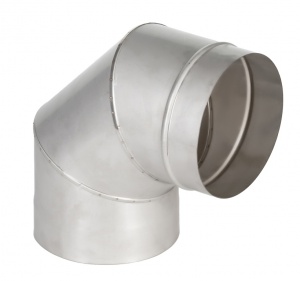 Отвод 1ОТ 90  AISI 304, 0,8мм - Ø 150мм