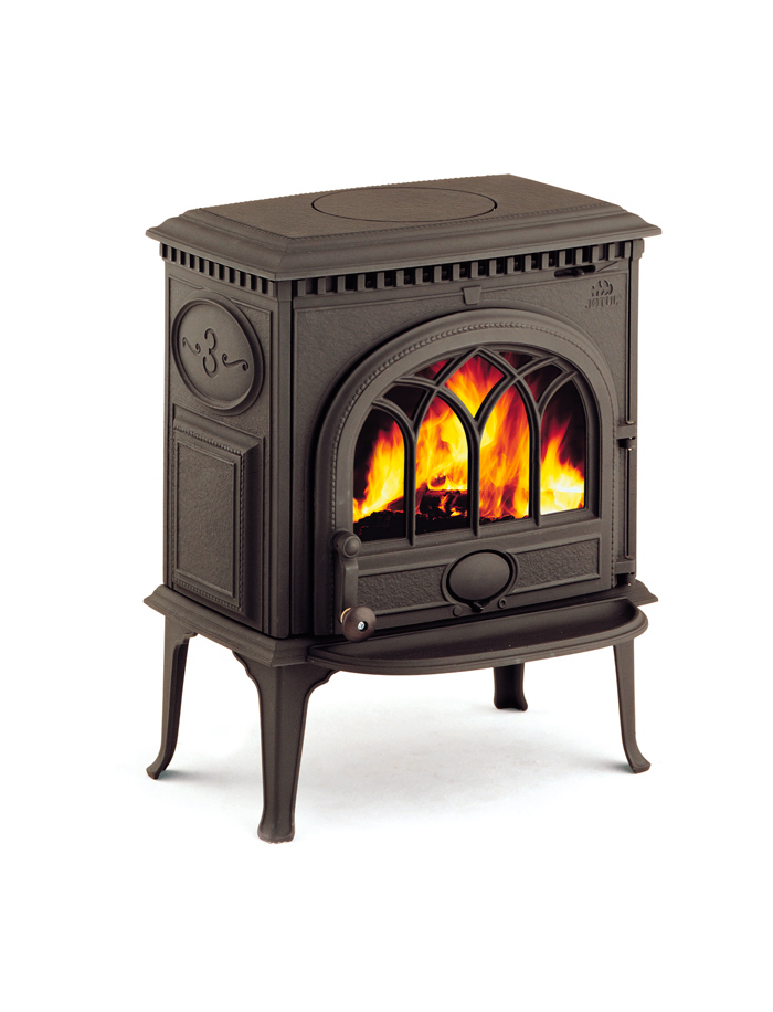 Чугунная печь-камин Jotul F 305 R LL BP (чёрная)