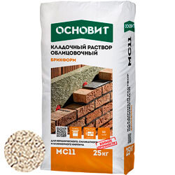 Смесь кладочная Основит Брикформ 021 светло-серый МС 11