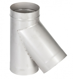 Тройник 1ТР 45  AISI 304, 0,8мм - Ø 150мм