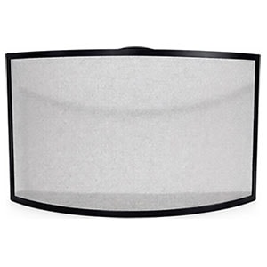 Экран каминный EVEREST FS77-B черный (61*102см)