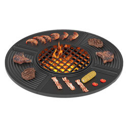 Плита Везувий GURMAN Ø 700