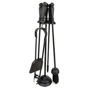 Набор каминный EVEREST K71-B черный (10*53см)