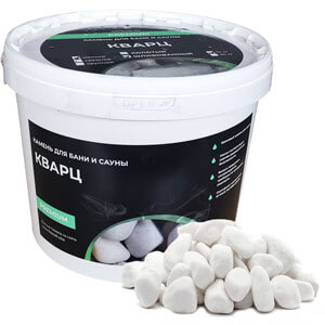 Кварц шлифованный мелкий - 10 кг. (для элетрокаменки)