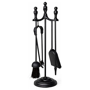 Набор каминный EVEREST K56-B черный (12*51см)