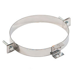 Хомут для кронштейна телескопического  AISI 430, 1мм - Ø  150 мм