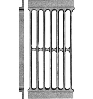 Решетка колосниковая Рубцовск каминная РД-7 (290х135мм)