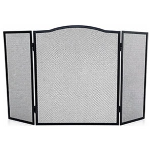 Экран каминный EVEREST FS115-B черный (61*96см)