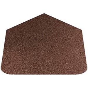 Лист напольный угловой 1095*700*1,5 R100 медь